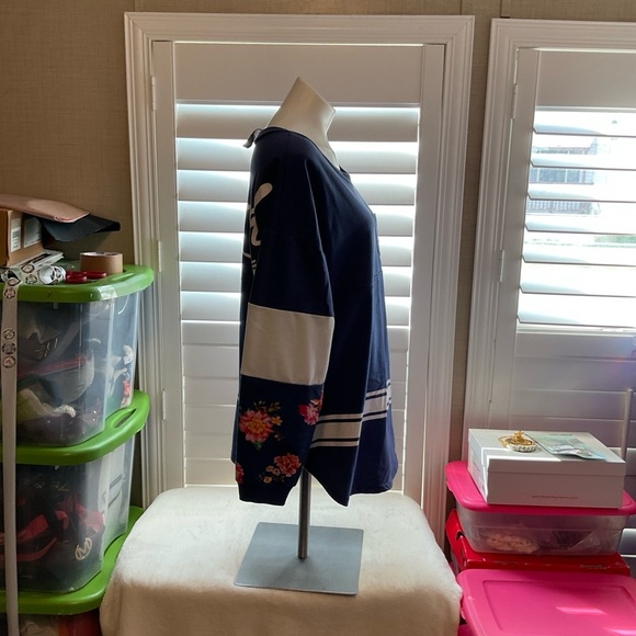 Justify Blue Knit Top - Picture 2 of 6